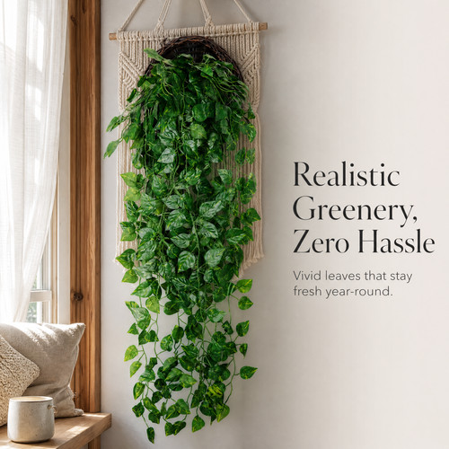 Artificial hanging plant - hanging, for